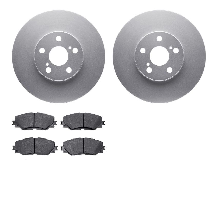 Dynamic Friction 4502-76138 Rotor Kit