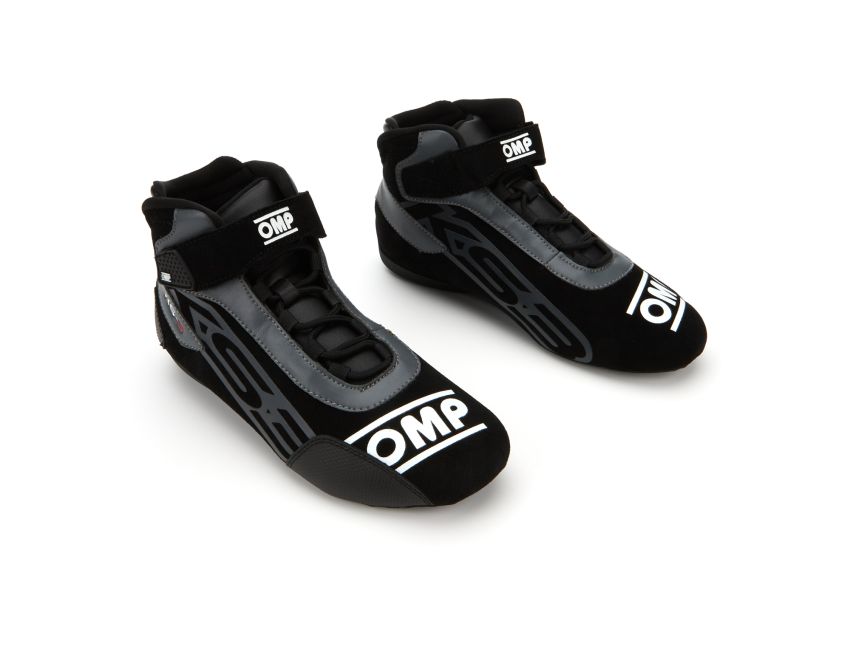 OMP RACING, INC. OMPKC0-0826-A01-071-42 KS-3 Shoes Black Size 42