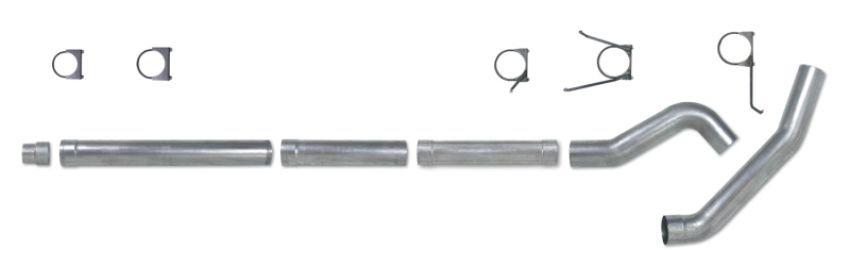 Diamond Eye Performance K5244A-RP Diamond Eye KIT 5in CB MFLR RPLCMENT PIPE SGL AL: 2004.5-2007.5 DODGE CUMMINS 600
