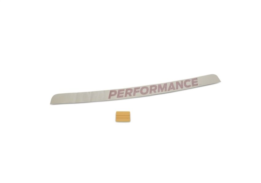Ford Racing M-1820-BRR 2021-2025 Ford Performance Bronco Windshield Banner-White/Red