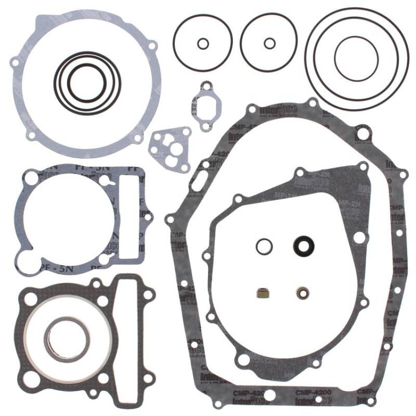 Vertex Pistons 808898 Vertex Gaskets 87-95 Yamaha YFM350ER Moto-4 Complete Gasket Kit