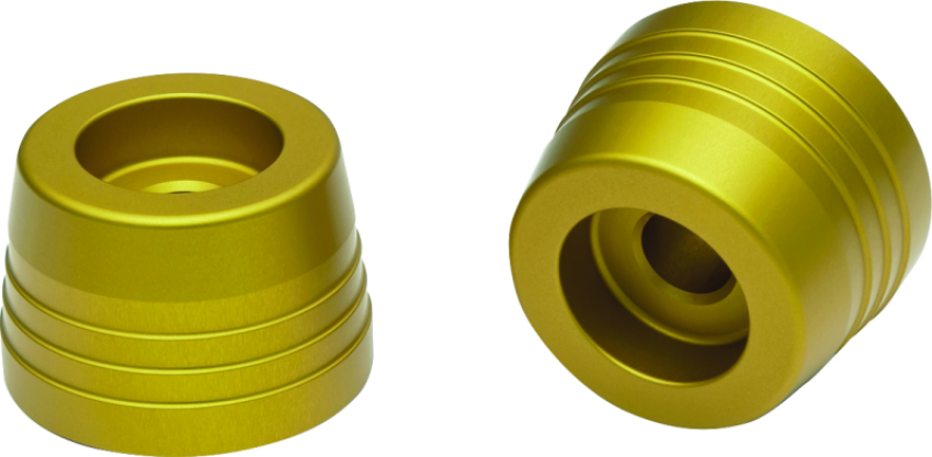 Kuryakyn 3809 Lodestar Handlebar Slider Gold