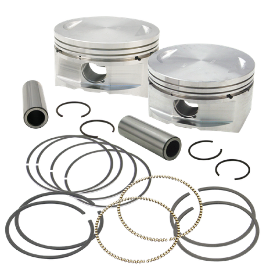 S&S Cycle 106-4416 2007+ BT 3.927in +.010in Bore 106in Big Bore Forged Pistons