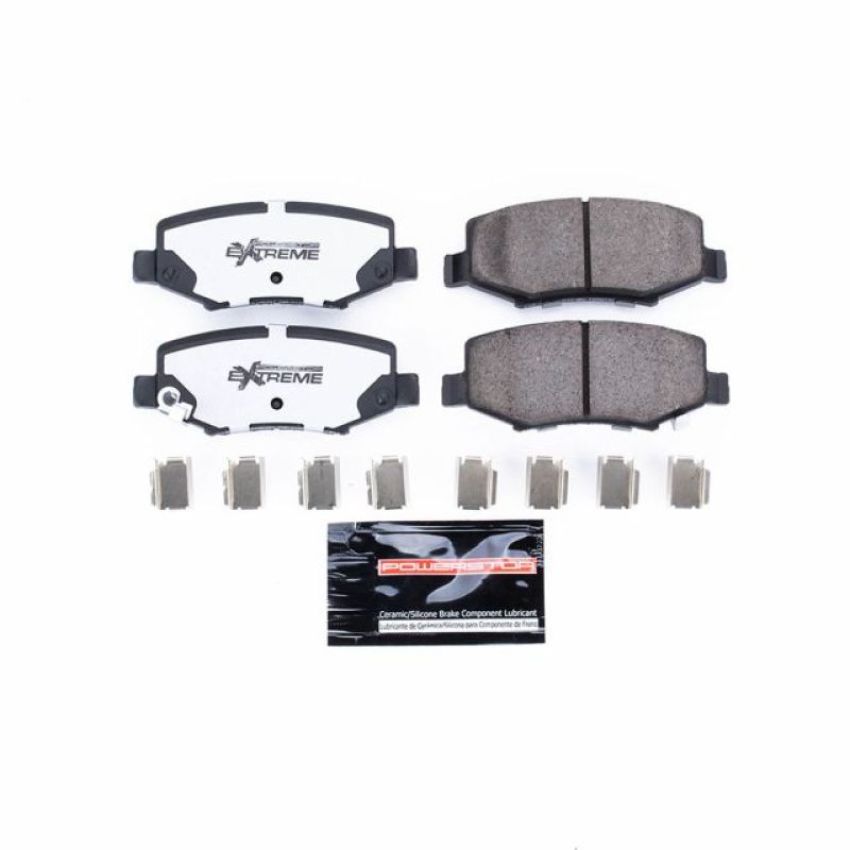 PowerStop Z36-1274 PowerStop - Z36 Truck and SUV Carbon-Fiber Ceramic Brake Pads with Hardware Kit