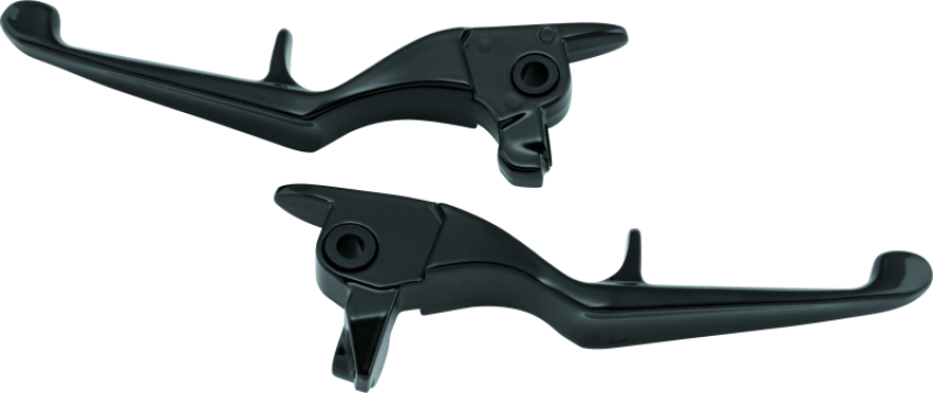 Kuryakyn 1819 Trigger Lever Set 17-Up Touring Gloss Black