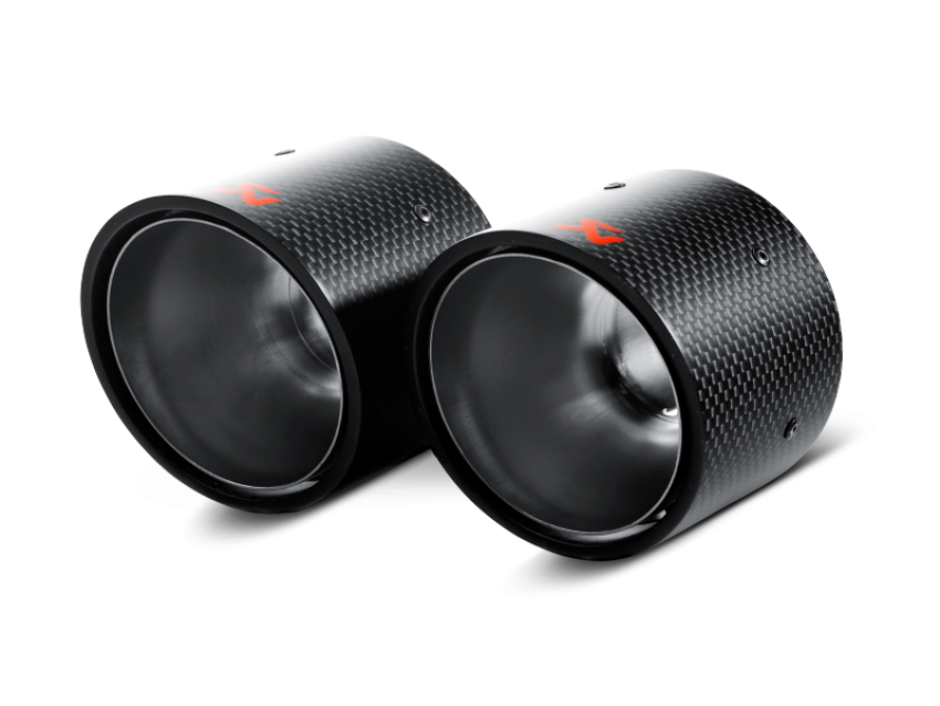Akrapovic TP-MINR56/57-CA Tail pipe set (Carbon)