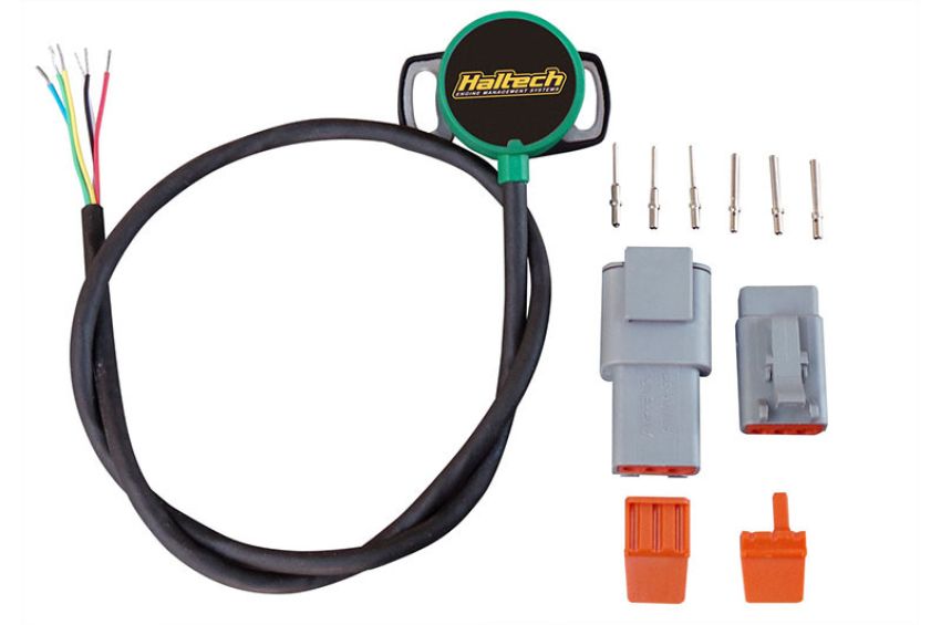Haltech HT-010408 Throttle Position Sensor (Motorsport Contactless/8mm D-Shaft/CW & CCW Rotation)