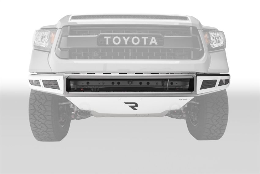 N-Fab T141MRDS M-RDS Front Bumper 14-17 Toyota Tundra - Gloss Black w/Silver Skid Plate