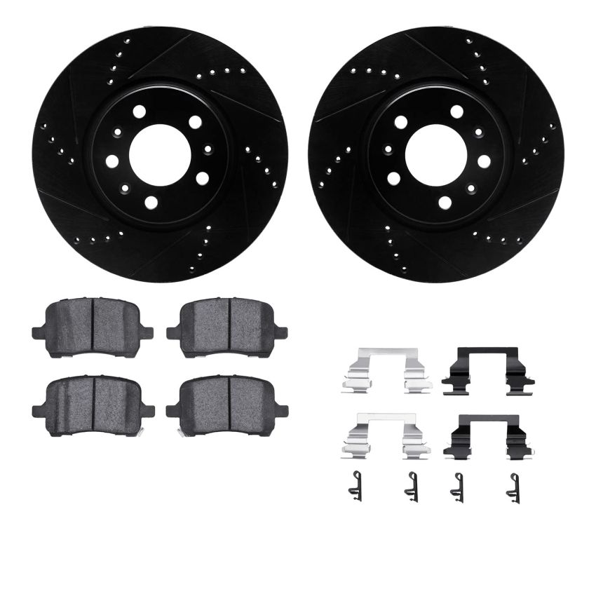 Dynamic Friction 8512-53005 Rotor Kit