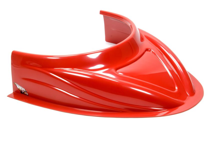 FIVESTAR FIV040-4113-R MD3 Hood Scoop 5in Tall Flat Red