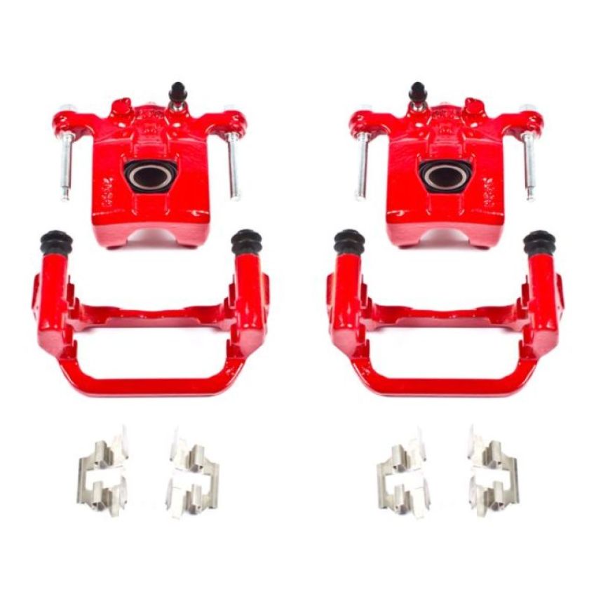 PowerStop S2780A Red Powder Coated Calipers