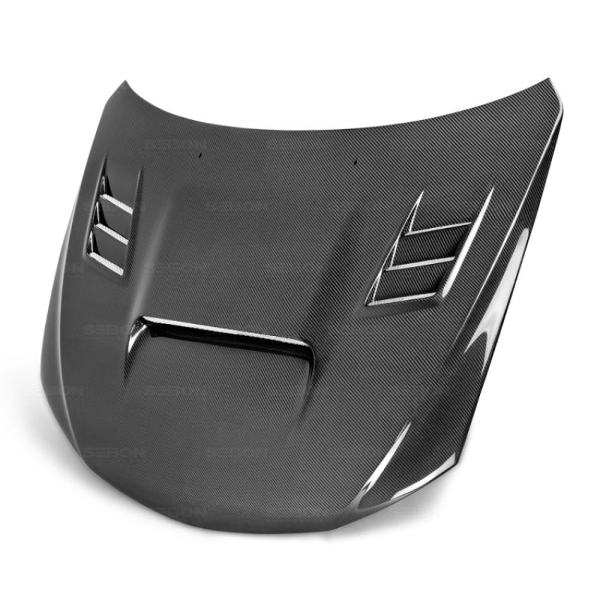 Seibon HD0809SBIMP-CW 08-09 Subaru WRX/STi CW-style Carbon Fiber Hood