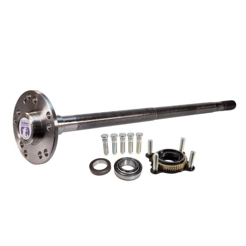 Yukon Gear & Axle YA WD44JLRUB-R-SBK Yukon Chromoly Rear Axle Kit Dana 44 Narrow Track w/E-Locker Right Hand 33.25in Long