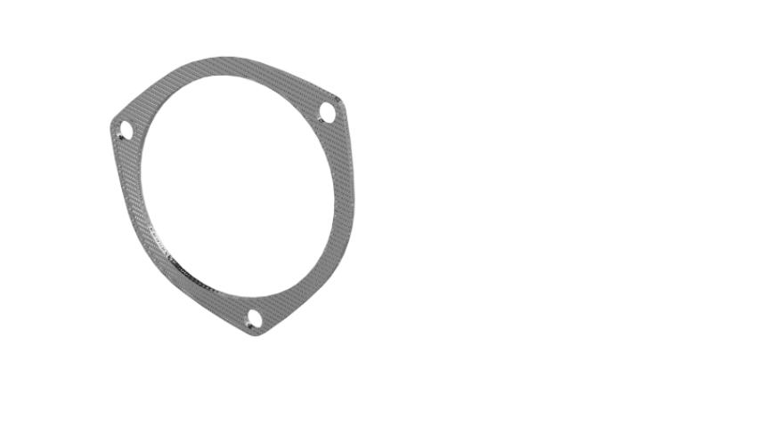 QTP 10400G 4in Bolt-On QTEC 3 Bolt Gasket