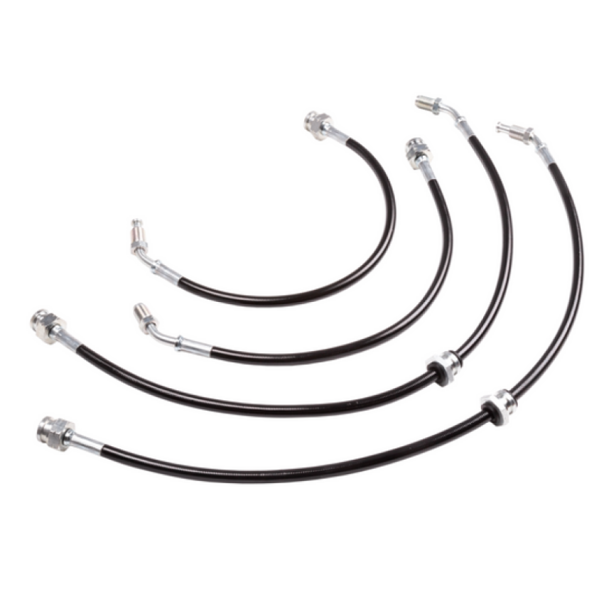 Chase Bays CB-S134Z-FRNTFWEXT 89-02 Nissan S13/S14/S15 (w/Z32 Caliper) Ext Front Caliper Brake Lines (Frt Lines Only)