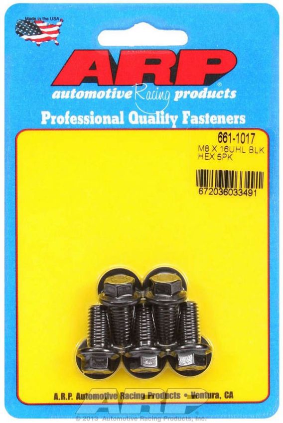 ARP ARP661-1017 Bolt Kit - 6pt. (5) 8mm x 1.25 x 16mm