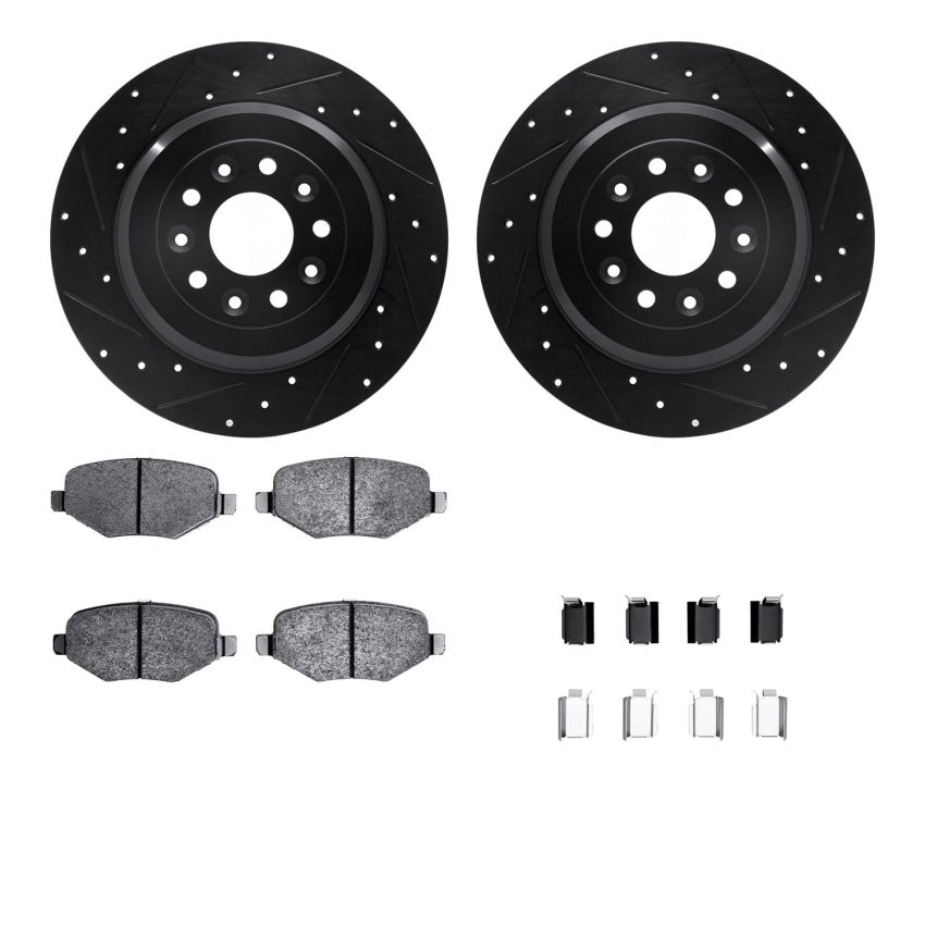Dynamic Friction 8512-54091 Rotor Kit