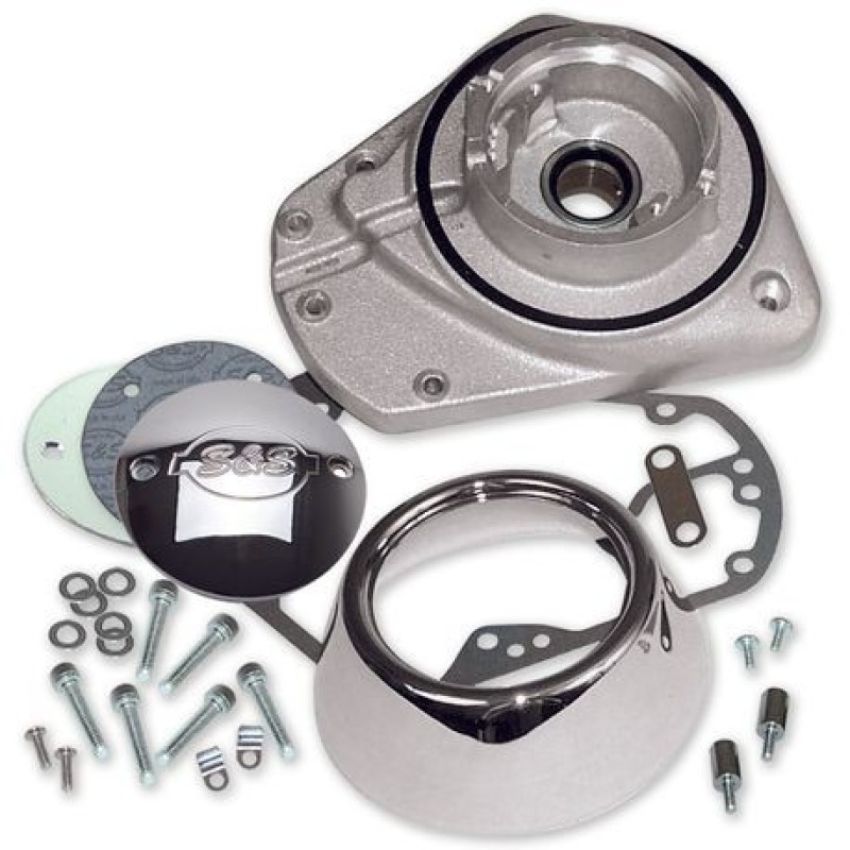 S&S Cycle 31-0203 73-92 BT Alternator Gearcover Kit - Natural