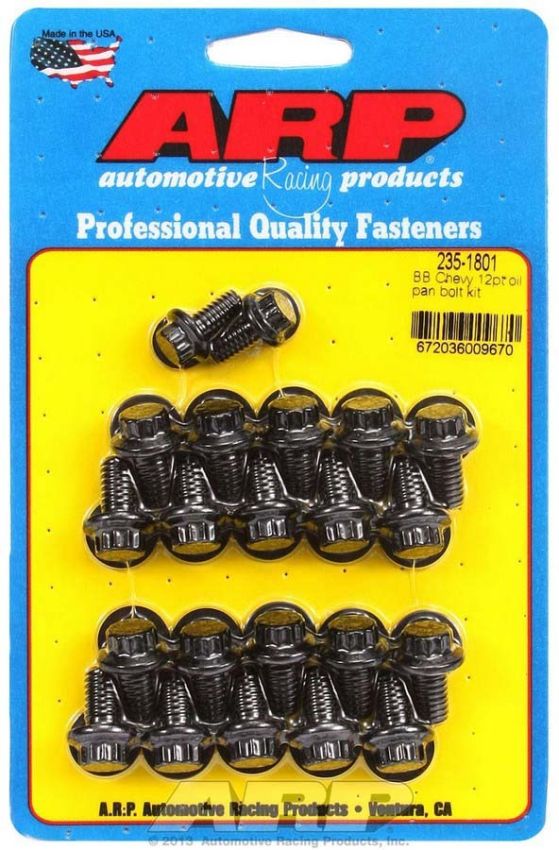 ARP ARP235-1801 BBC Oil Pan Bolt Kit