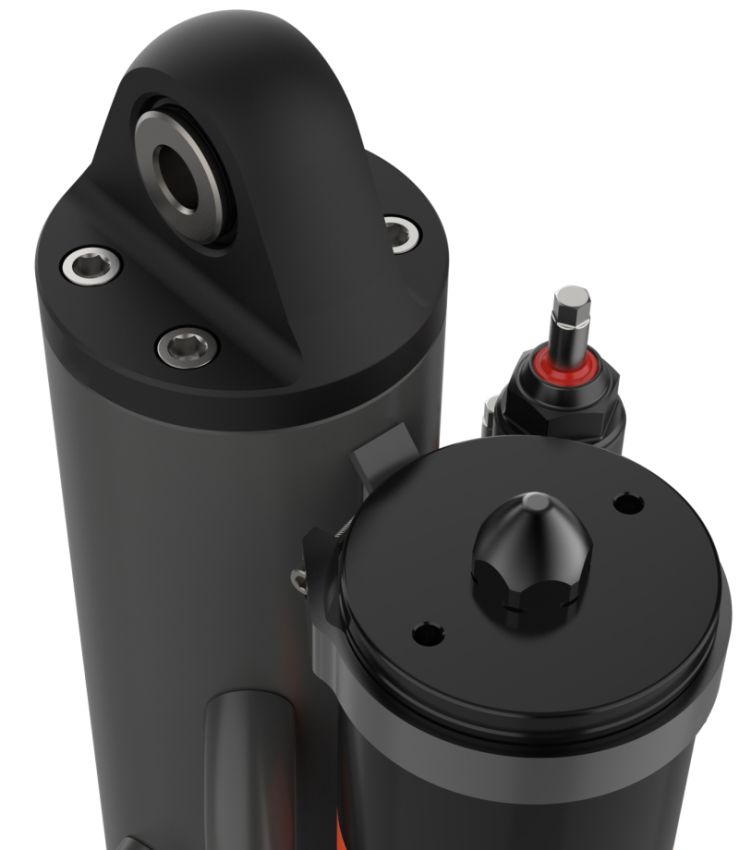 FOX 981-40-403-R 4.0 Factory Race Shaft 5-Tube External Bypass 18in Piggyback Shock - Right