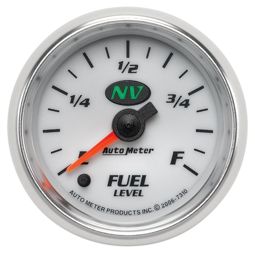 AutoMeter 7310 GAUGE, FUEL LEVEL, 2 1/16