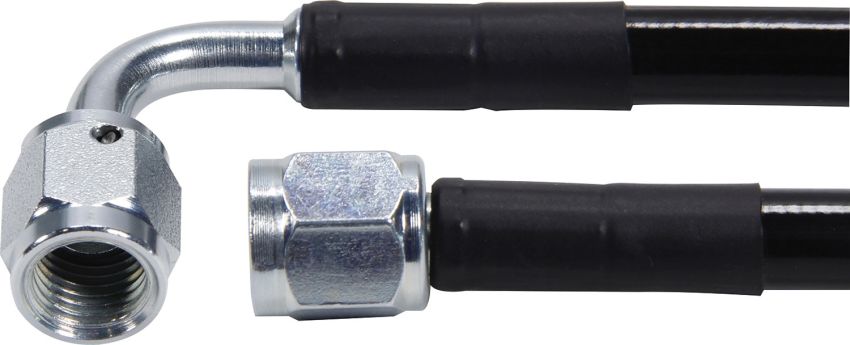 ALLSTAR PERFORMANCE ALL48434-32 Coated Line #3 Str to 90 Steel Ends 32in