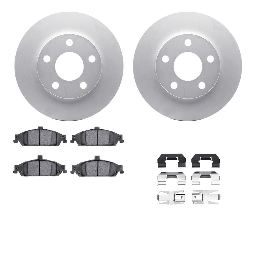 Dynamic Friction 4512-47072 Rotor Kit