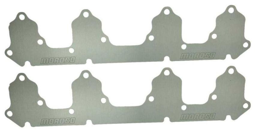 Moroso 25172 Ford FE Exhaust Block Off Storage Plate - Pair