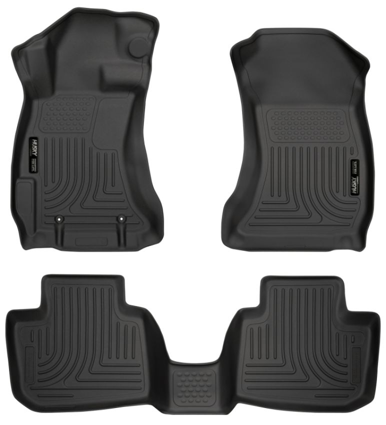 HUSKY LINERS HSK99801 12- Subaru Impreza Front /2nd Floor Liners Black