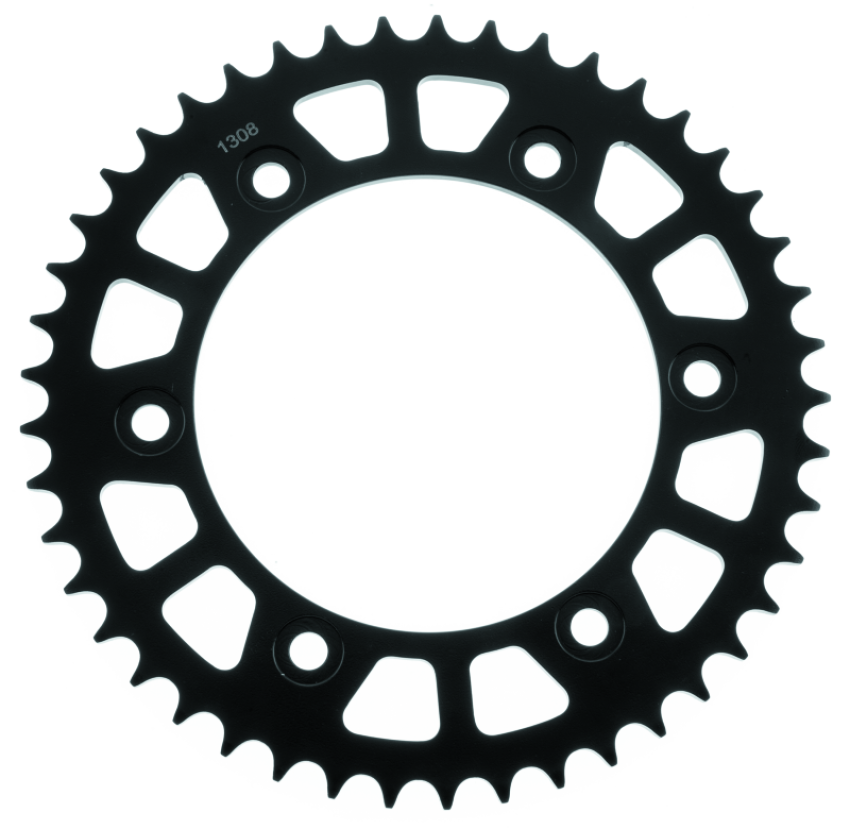 BikeMaster 965221 Honda Rear Steel Sprocket 520 42T - Black