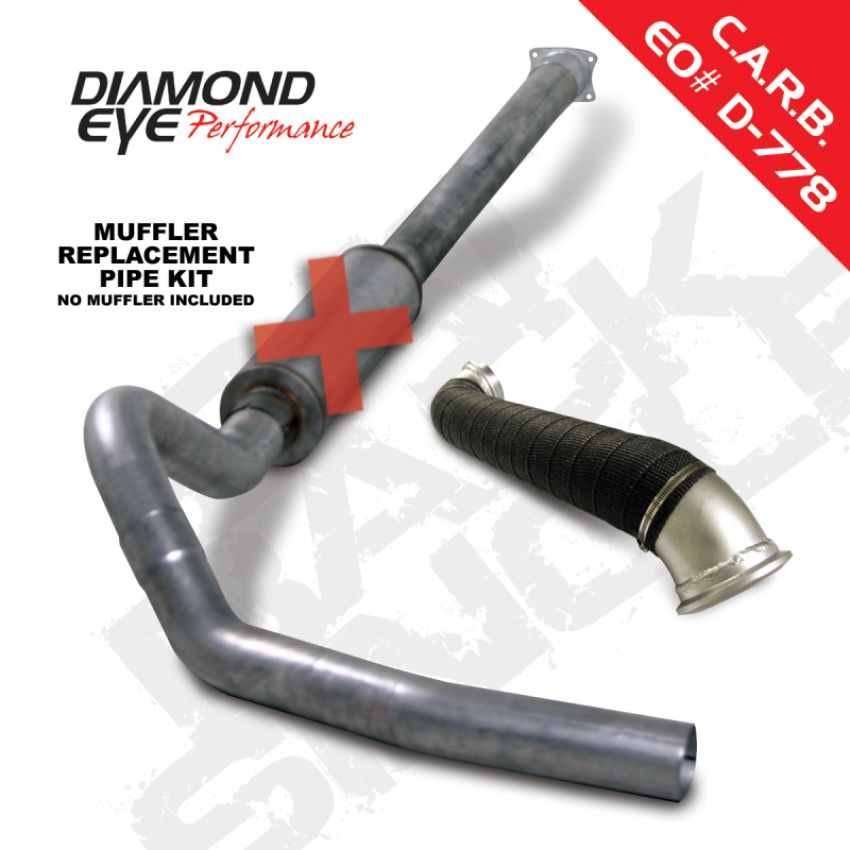 Diamond Eye Performance K4120S-RP Diamond Eye KIT 4in CB MRP SGL w/ TDP SS 04-05 Chevy/GMC 6.6L Duramax 2500/3500