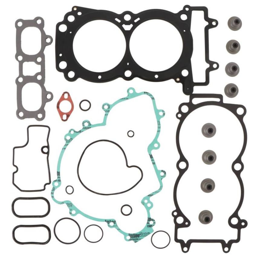 Vertex Pistons 8080005 Vertex Gaskets 2017 Polaris RZR XP 4 Turbo Complete Gasket Kit