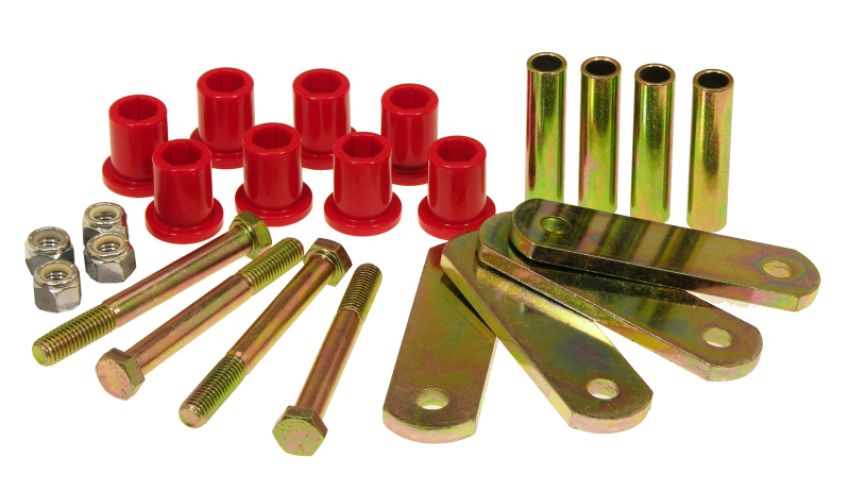 Prothane 1-813 70-74 AMC AMX/Javelin HD Shackle Bushings - Red