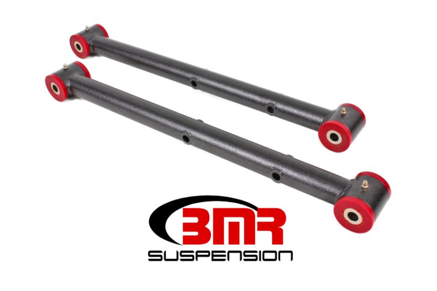 BMR Suspension TCA034H Lower Control Arms, DOM, Non-adjustable, Poly Bushings