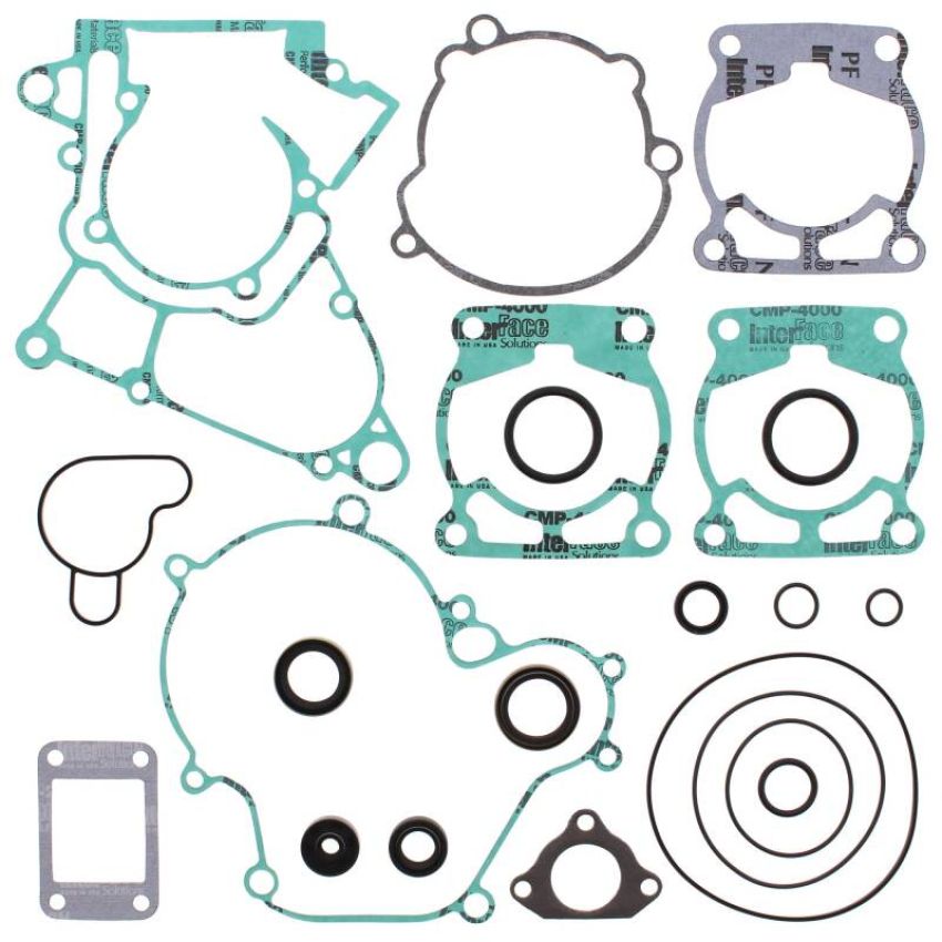 Vertex Pistons 811337 Vertex Gaskets 21-23 Gas-Gas MC 50 Complete Gasket Kit w/ Oil Seals