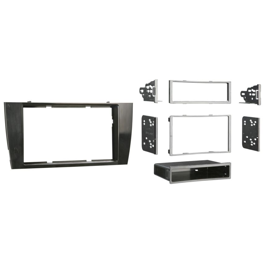 Metra 99-9501B Single or Double DIN Installation Dash Kit for Select 2001-2008 Jaguar X-Type and S-Type Vehicles,black