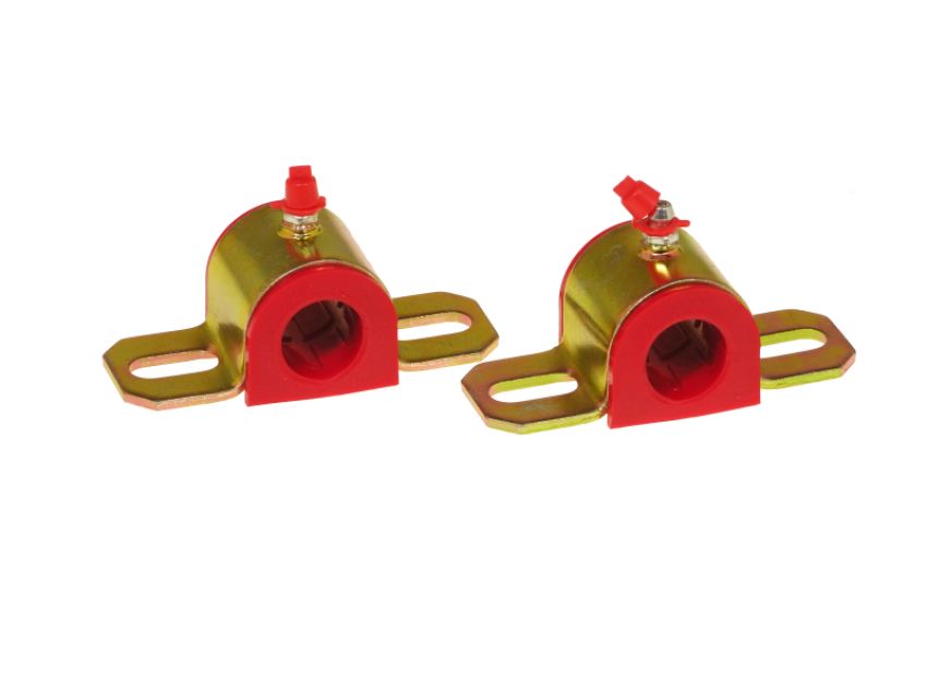 Prothane 19-1155 Universal Greasable Sway Bar Bushings - 13/16in - Type A Bracket - Red