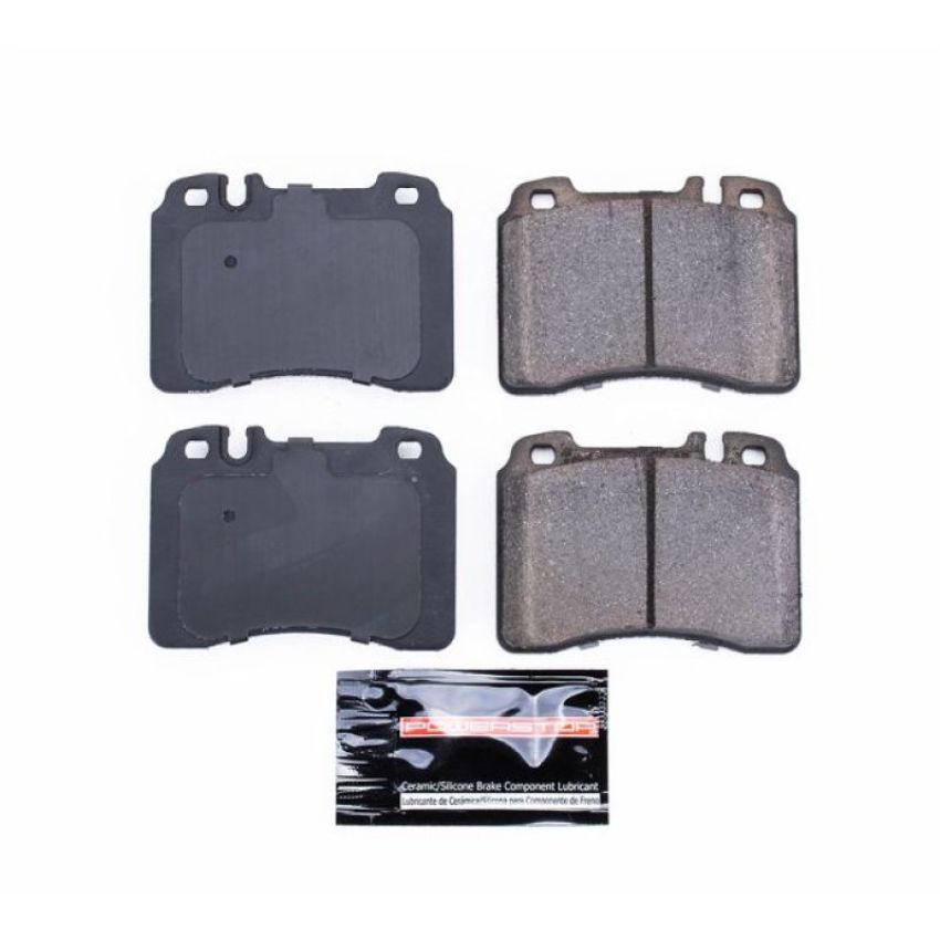 PowerStop Z23-561 PowerStop - Z23 Daily Driver Carbon-Fiber Ceramic Brake Pads with Hardware Kit