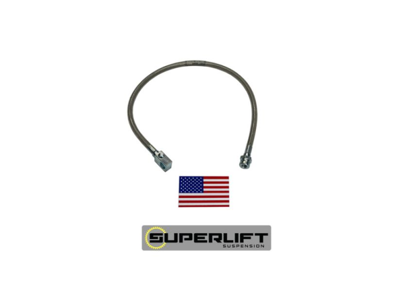 Superlift 91220 83-97 Ford Ranger/Bronco II w/ 4-6in Lift Kit (Single) Bullet Proof Brake Hose