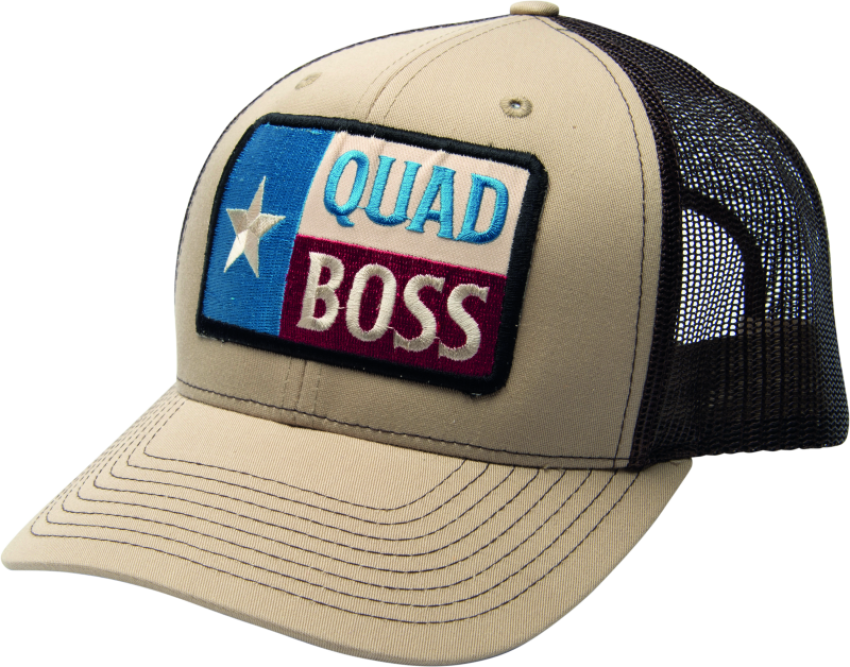 QuadBoss 155329 Tx Hat Kaki Snap