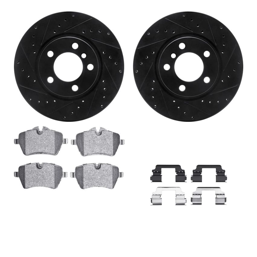 Dynamic Friction 8612-32011 Rotor Kit