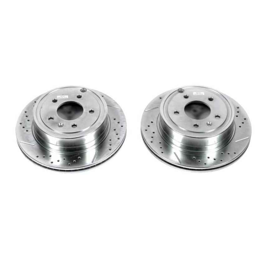 PowerStop AR8668XPR PowerStop Evolution Performance Drilled, Slotted & Plated Brake Rotor Pair