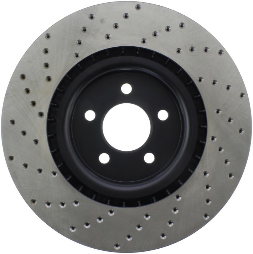Stoptech 128.61089L Drilled Sport Brake Rotor