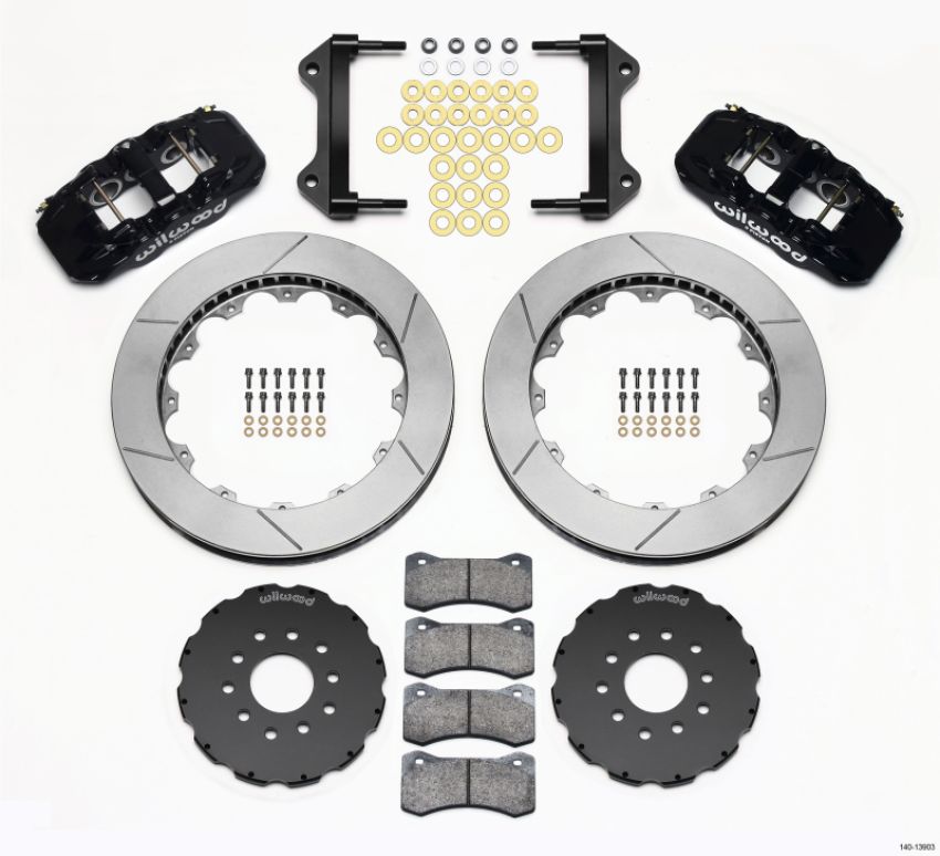 Wilwood 140-13903 AERO6 Front Hat Kit 15.00 97-04 Corvette C5/Z06 05-13 C6