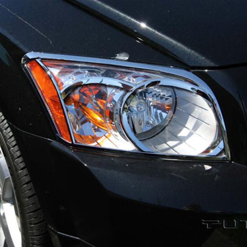 Putco 403833 07-10 Dodge Caliber Head Lamp Overlays & Rings