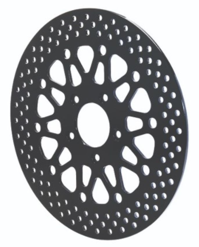 Wilwood 160-13355-BK Rotor-Front-Harley-Davidson Motorcycle 2008-Up Black Finish 11.80 x .196 - 5 on 3.25in