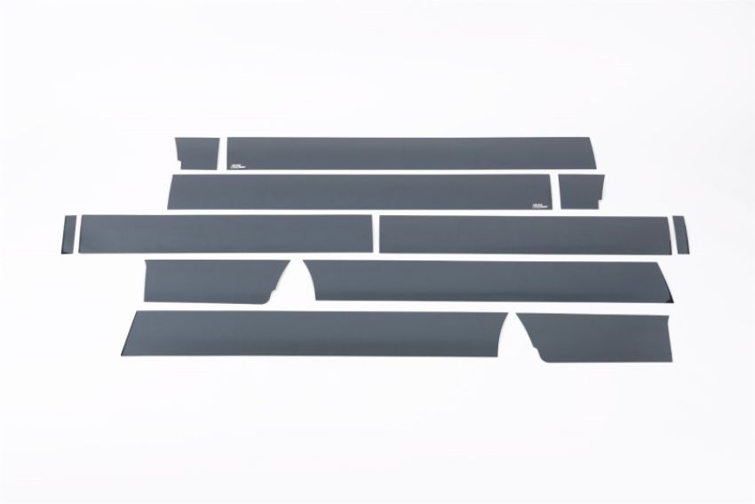 Putco 9751416BP 09-14 Ford F-150 Super Crew 8ft Long Box - 7in Wide (12pcs) Black Platinum Rocker Panels