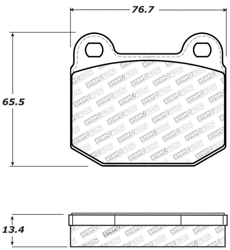 Stoptech 309.01090 Performance 05-06 Lotus Exige Front Brake Pads