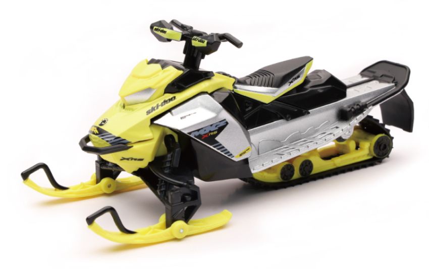 New Ray Toys 58203 Can-AM MXZ X-RS Snowmobile (Yellow)/ Scale - 1:20