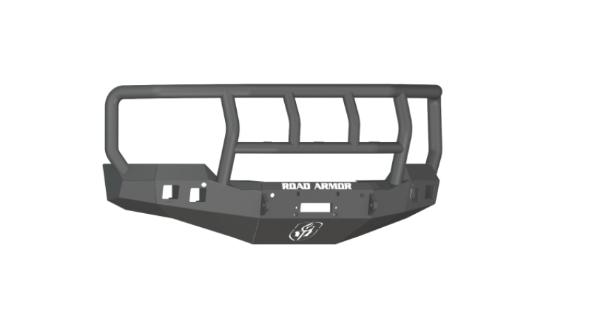 Road Armor 316R2B 16-18 Chevy 1500 Stealth Front Winch Bumper w/Titan II Guard - Tex Blk